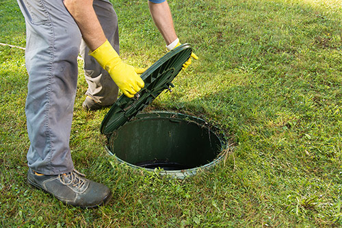 Morse Engineering and Construction - Checking Septic System