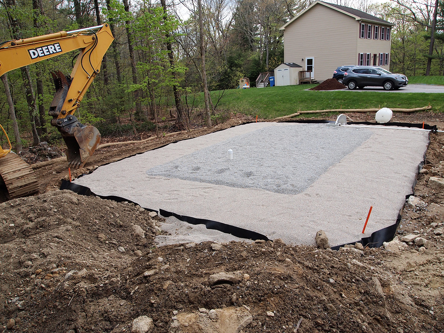 Septic System Construction - Fiskdale, MA